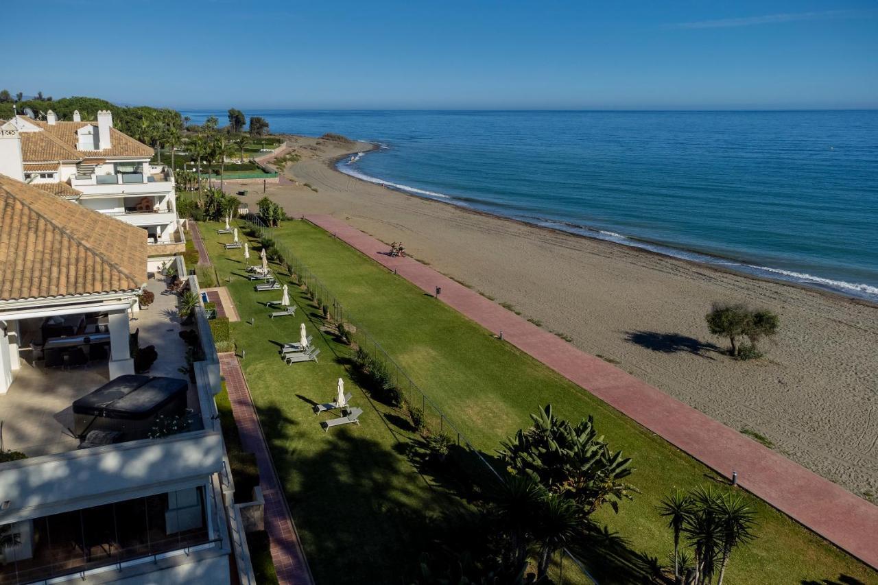 Appt 401-3-Bed-Heaven Beach-Paseo-All Year Heated Pool-Free Bikes Estepona Exteriör bild